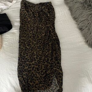 Leopard Zara skirt